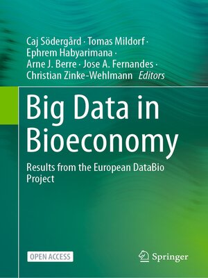 cover image of Big Data in Bioeconomy